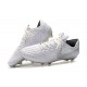 Nike Tiempo Legend VIII Elite FG Cleats White Chrome Silver