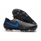 Nike Tiempo Legend VIII Elite FG Cleats Black Blue Hero