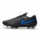 Nike Tiempo Legend VIII Elite FG Cleats Black Blue Hero