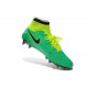 Top Nike Magista Obra FG ACC Mens Soccer Shoes Green Volt Black