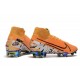 Nike Mercurial Superfly 7 Elite FG Soccer Cleats Orange White Black