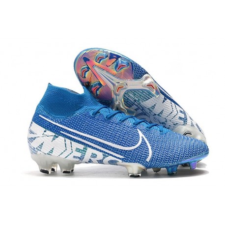 Nike Mercurial Superfly 7 Elite FG New Lights - Blue White Obsidian