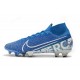 Nike Mercurial Superfly 7 Elite FG New Lights - Blue White Obsidian