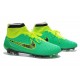 Top Nike Magista Obra FG ACC Mens Soccer Shoes Green Volt Black