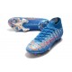 Nike Mercurial Superfly 7 Elite FG Soccer Cleats Blue Silver Red