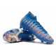 Nike Mercurial Superfly 7 Elite FG Soccer Cleats Blue Silver Red