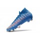 Nike Mercurial Superfly 7 Elite FG Soccer Cleats Blue Silver Red