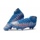 Nike Mercurial Superfly 7 Elite FG Soccer Cleats Blue Silver Red