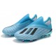 adidas X 19+ FG Soccer Cleats Bright Cyan Black