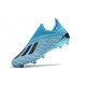 adidas X 19+ FG Soccer Cleats Bright Cyan Black