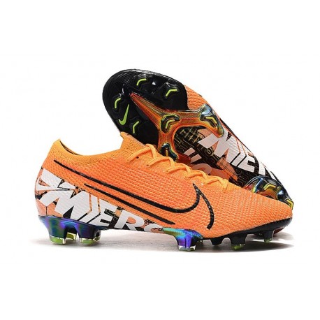 Nike Mercurial Vapor XIII Elite FG Soccer Boots Orange White