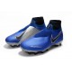 Nike Phantom Vision Elite DF Firm Ground Cleats Blue Black