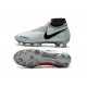 Nike Phantom Vision Elite DF Firm Ground Cleats Gray Red