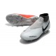 Nike Phantom Vision Elite DF Firm Ground Cleats Gray Red