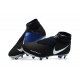 Nike Phantom Vision Elite DF Firm Ground Cleats Black Silver