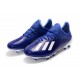 adidas X 19.1 FG Soccer Cleats - Blue White