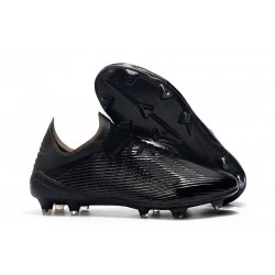 adidas X 19.1 FG Soccer Cleats - Full Black