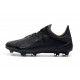 adidas X 19.1 FG Soccer Cleats - Full Black