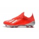 adidas X 19.1 FG Soccer Cleats - Active Red Siilver Metalic