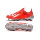 adidas X 19.1 FG Soccer Cleats - Active Red Siilver Metalic