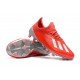 adidas X 19.1 FG Soccer Cleats - Active Red Siilver Metalic