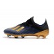 adidas X 19.1 FG Soccer Cleats - Core Black Gold Metalic Blue