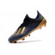 adidas X 19.1 FG Soccer Cleats - Core Black Gold Metalic Blue