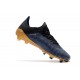 adidas X 19.1 FG Soccer Cleats - Core Black Gold Metalic Blue