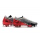 Neymar Nike Mercurial Vapor 13 Elite NJR FG Chrome Black Red Orbit Platinum Tint