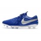 Nike Tiempo Legend VIII Elite FG Cleats Hyper Royal White