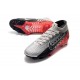 Neymar Nike Mercurial Superfly 7 Elite FG Soccer Cleats Chrome Black Red