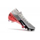 Neymar Nike Mercurial Superfly 7 Elite FG Soccer Cleats Chrome Black Red