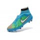 Nike New Men Football Shoes Magista Obra FG ACC Blue White Hyper Punch