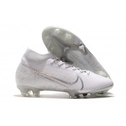 Nike Mercurial Superfly 7 Elite FG Soccer Cleats White