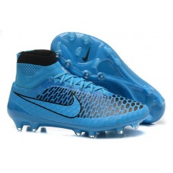 Nike New Men Football Shoes Magista Obra FG ACC Turquoise Blue Black