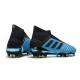 adidas Predator 19+ FG Firm Ground Boots - Bright Cyan Black