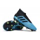 adidas Predator 19+ FG Firm Ground Boots - Bright Cyan Black