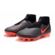 Nike Phantom Vision Elite DF FG 2019 Cleats Black Bright Crimson