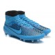 Nike New Men Football Shoes Magista Obra FG ACC Turquoise Blue Black