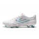 adidas X 99 19.1 FG Soccer Cleats - White Bright Cyan