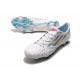 adidas X 99 19.1 FG Soccer Cleats - White Bright Cyan