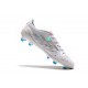 adidas X 99 19.1 FG Soccer Cleats - White Bright Cyan