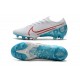 Nike Mercurial Vapor XIII Elite FG Soccer Boots White Blue Red