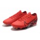 Nike Mercurial Vapor XIII Elite FG Soccer Boots Red Black