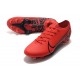 Nike Mercurial Vapor XIII Elite FG Soccer Boots Red Black