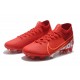 Nike Mercurial Superfly 7 Elite FG Soccer Cleats Red White