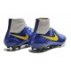 Nike New Men Football Shoes Magista Obra FG ACC Blue Yellow Grey