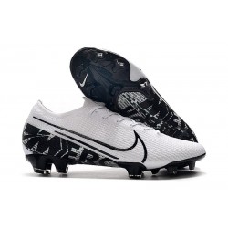 Nike Mercurial Vapor 13 Elite FG New Cleats White Black