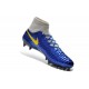 Nike New Men Football Shoes Magista Obra FG ACC Blue Yellow Grey