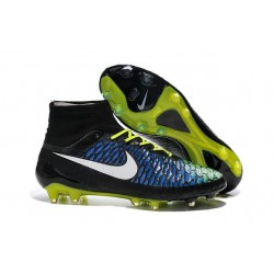 Nike New Men Football Shoes Magista Obra FG ACC Black Blue White